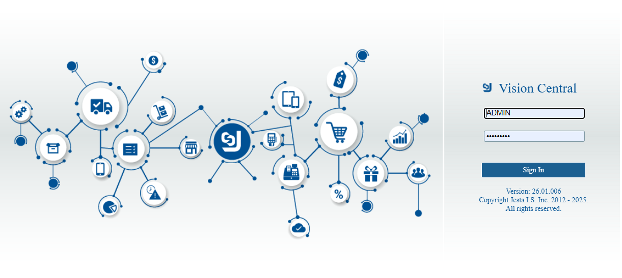 Vision Central Portal Full Training